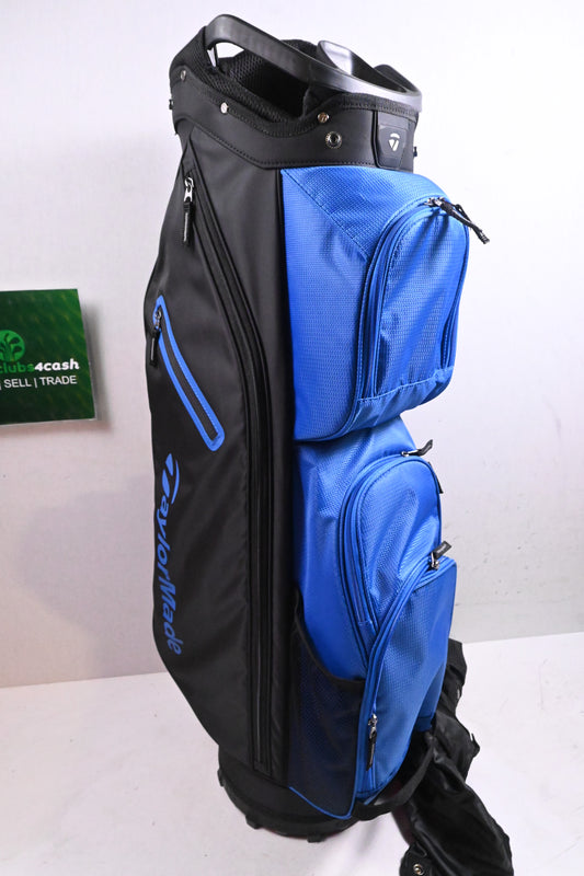 Taylormade Cart Bag / 7-Way Divider / Black & Blue