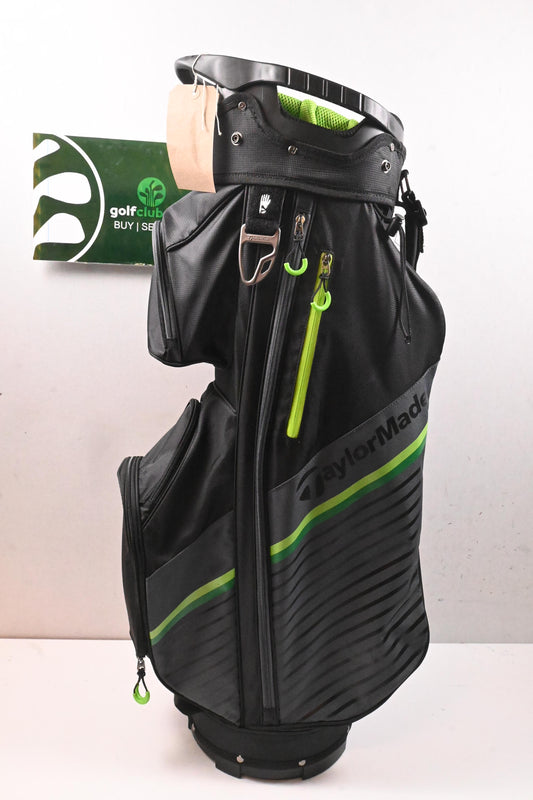 Taylormade Cart Bag / 14-Way Divider / Black & Lime