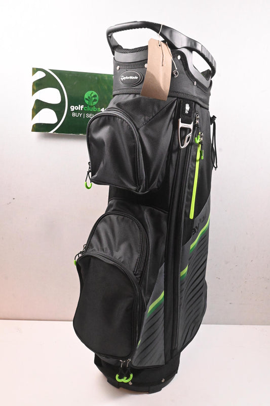 Taylormade Cart Bag / 14-Way Divider / Black & Lime