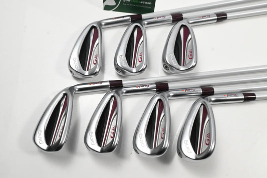 Ladies Ping G Le2 Irons / 6-PW+GW+SW / Orange Dot / Ladies Flex Ping ULT240