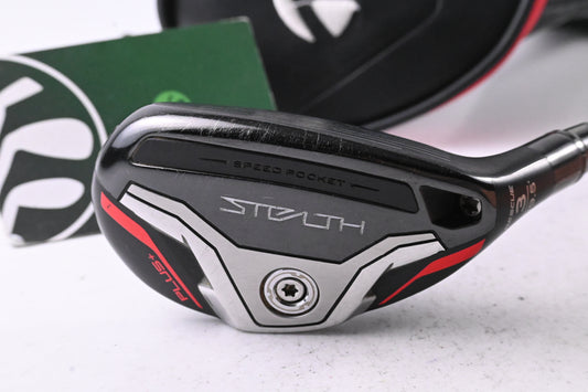 Taylormade Stealth Plus #3 Hybrid / 19.5 Degree / Stiff Flex Hzrdus Smoke Red