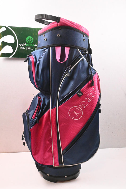 Ram Cart Bag / 14-Way Divider / Navy, Pink