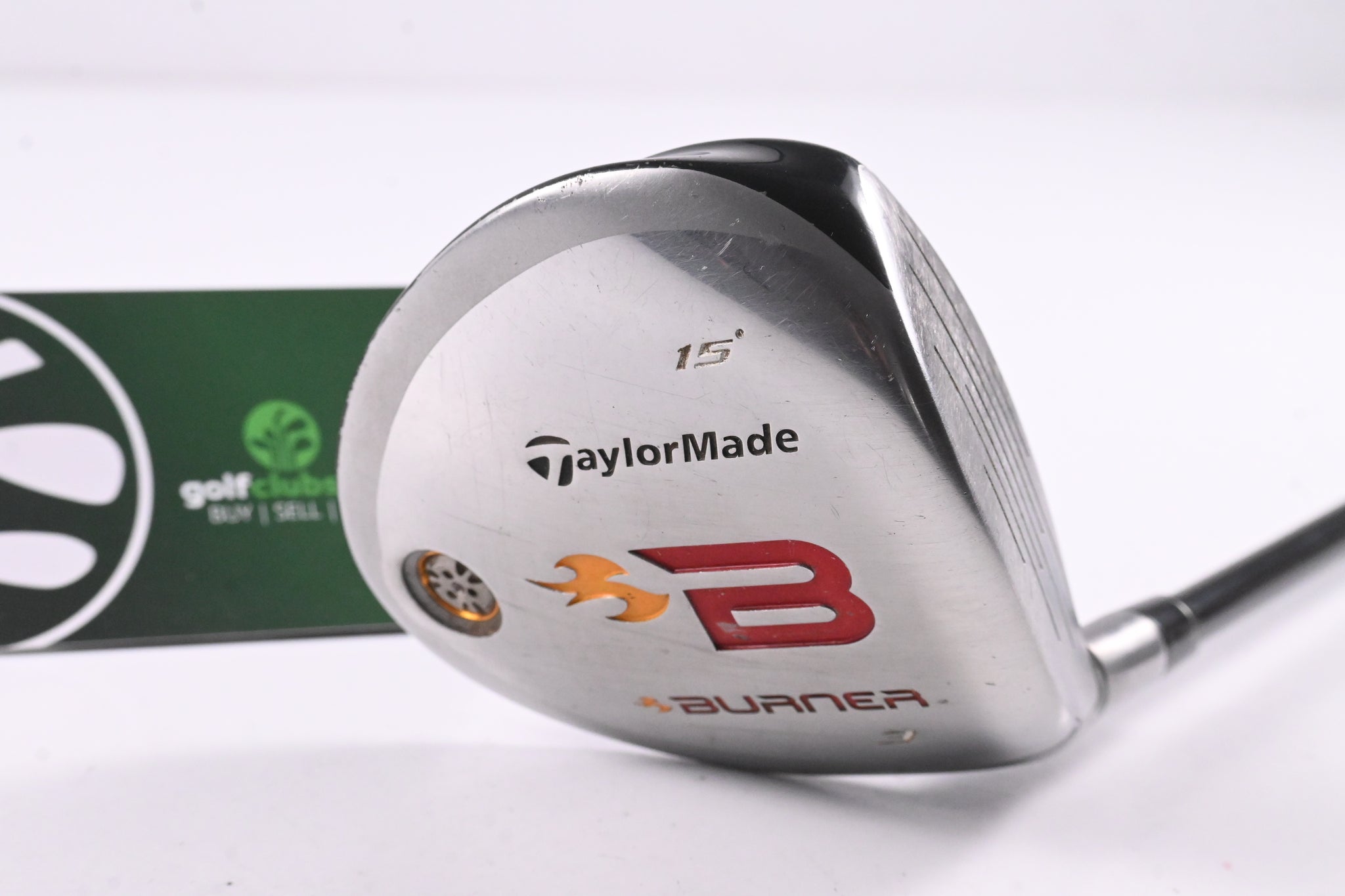 Taylormade Burner 2008 #3 Wood / 15 Degree / Regular Flex Reax 49 Shaft