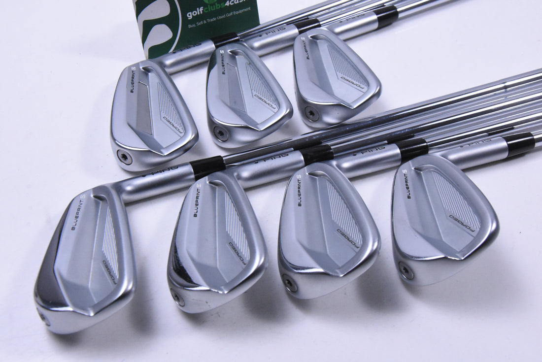 Ping Blueprint S Irons / 4-PW / Black Dot / Stiff Flex Dynamic Gold S300 Shafts