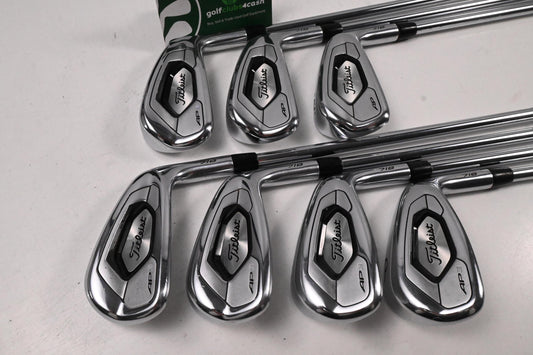 Titleist 718 AP3 Irons / 4-PW / Stiff Flex True Temper AMT Black S300 Shafts