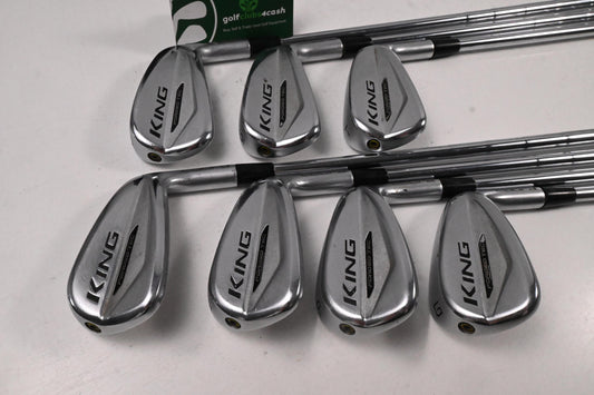 Cobra King Forged Tec 2020 Irons / 5-PW+GW / Stiff Flex KBS Tour 120 Shafts