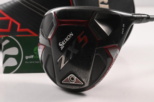 Srixon ZX5 Driver / 10.5 Degree / Regular Flex HZRDUS Smoke Black 60 Shaft