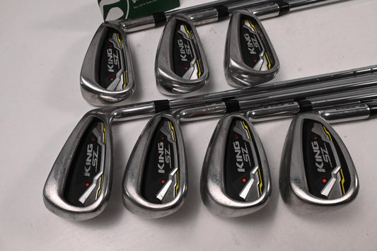 Cobra King Speedzone Irons / 5-PW+GW / Regular Flex KBS Tour 90 Shafts