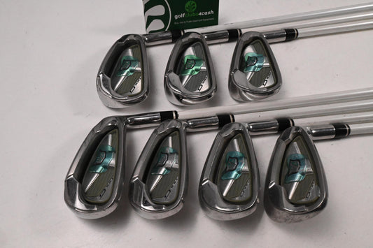 Ladies Wilson D100 Irons / 5-PW+SW / Ladies Flex Wilson SL 50 Shafts