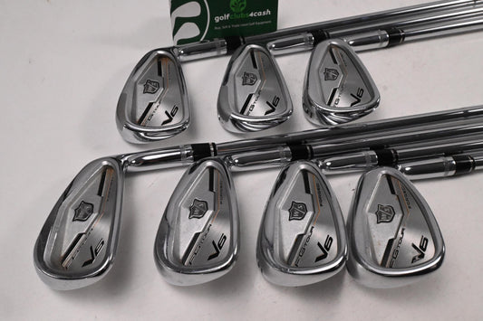 Wilson FG Tour V6 Irons / 4-PW / Stiff Flex Dynamic Gold AMT S300 Shafts