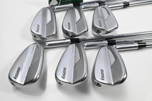 Ping i525 Irons / 5-PW / Orange Dot / Stiff Flex Ping AWT 2.0 Shafts