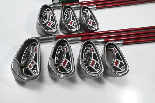 Ping G15 Irons / 4-PW / Purple Dot / Senior Flex Ping TFC 149 Shafts