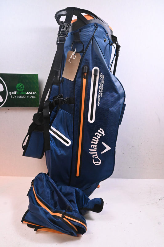 Callaway Fairway C Hyper Dry Stand Bag / 4-Way Divider / Navy & Orange