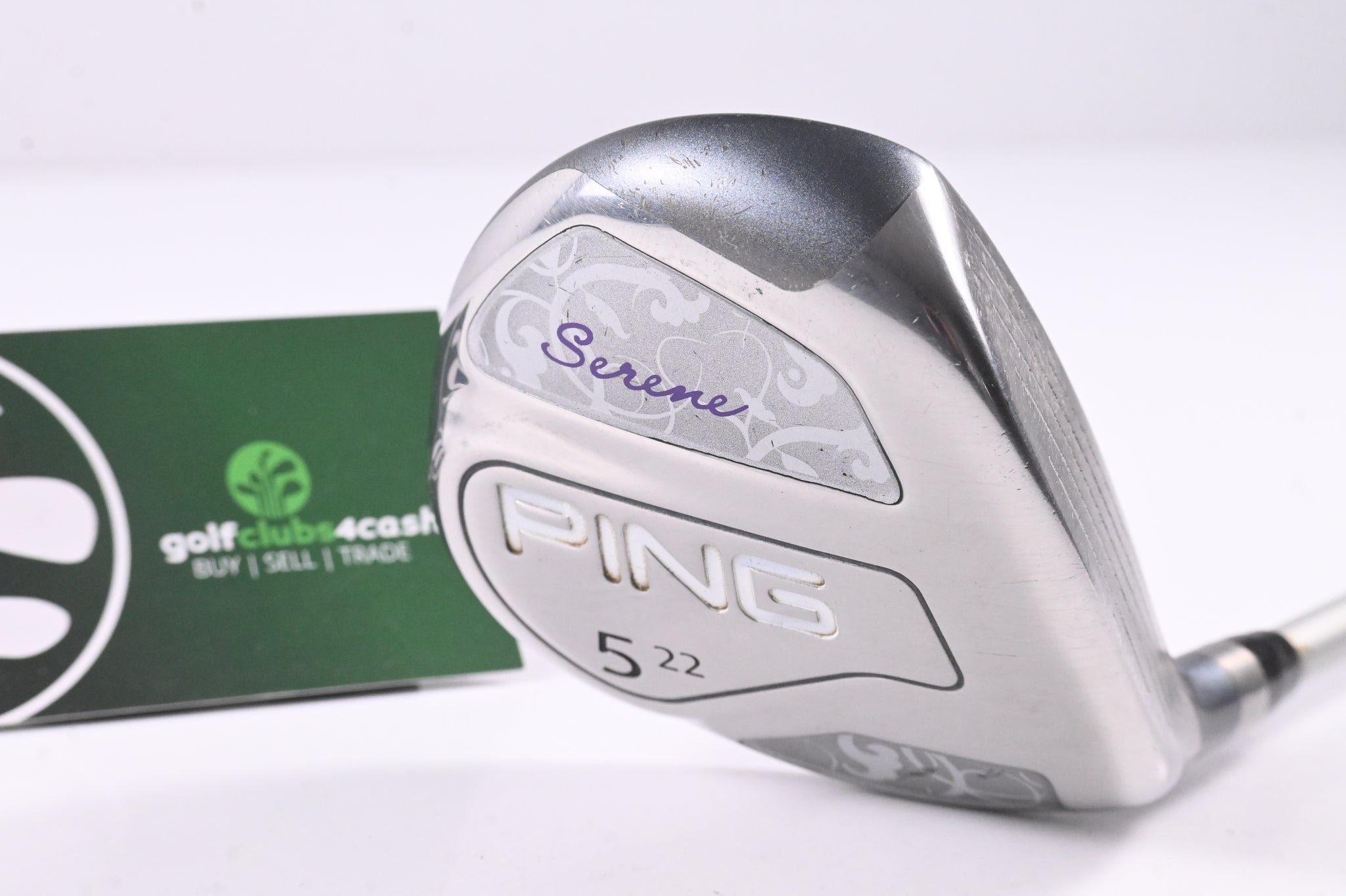 Ladies Ping Serene #5 Wood / 22 Degree / Ladies Flex Ping ULT 210 Shaft