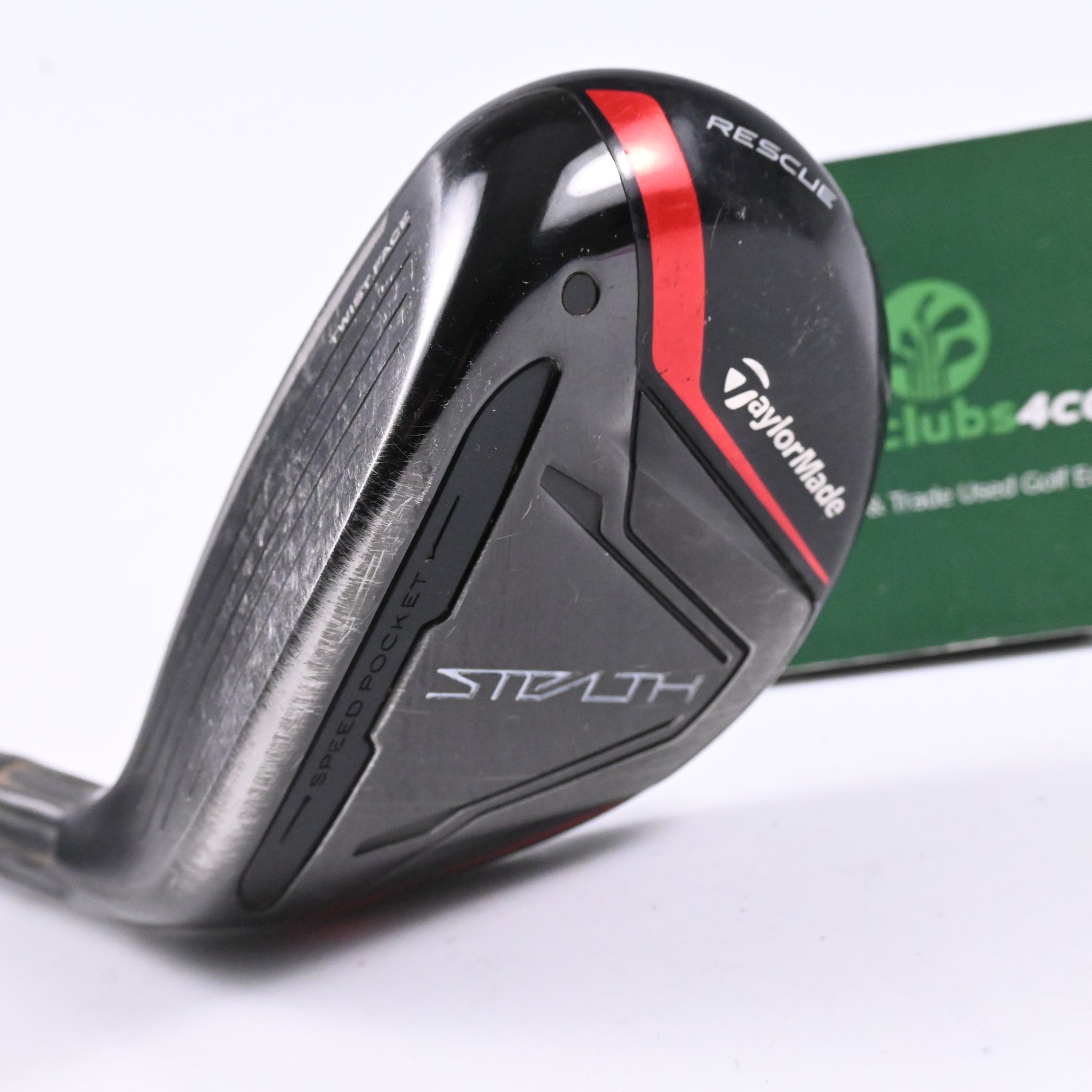 Left Hand Taylormade Stealth #3 Hybrid / 19 Degree / Stiff Flex C6 Series 80