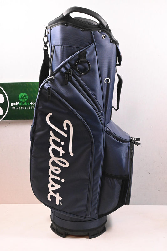 Titleist Cart14 Cart Bag / 14-Way Divider / Navy & Black