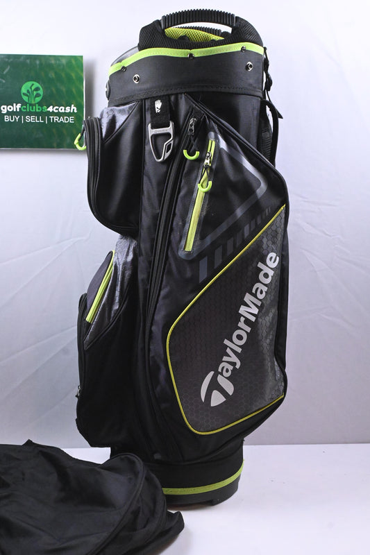 Taylormade Cart Bag / 14-Way Divider / Black & Lime