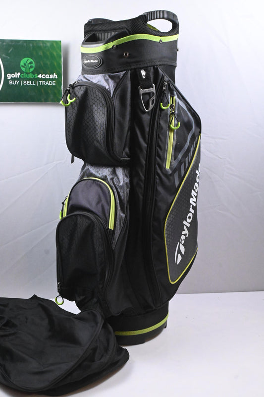 Taylormade Cart Bag / 14-Way Divider / Black & Lime