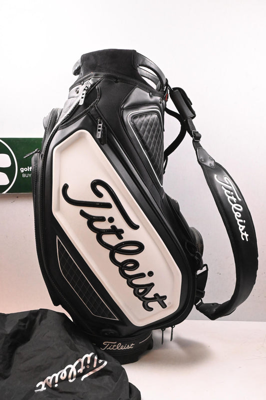 Titleist Tour Series Tour Bag / 6-Way Divider / Black & White