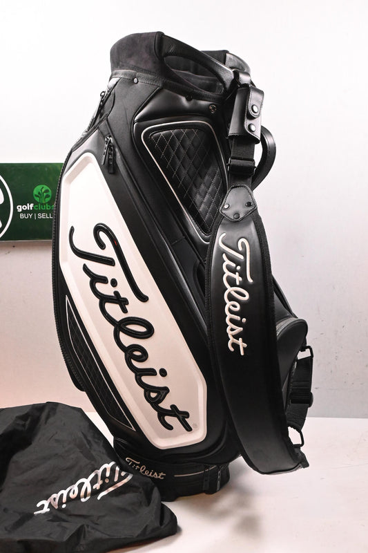 Titleist Tour Series Tour Bag / 6-Way Divider / Black & White