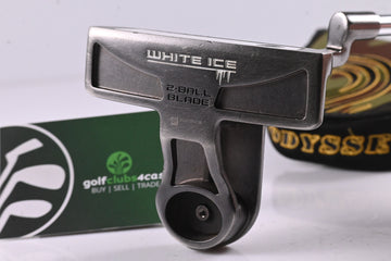 Odyssey White Ice 2-Ball Blade Putter / 34 Inch