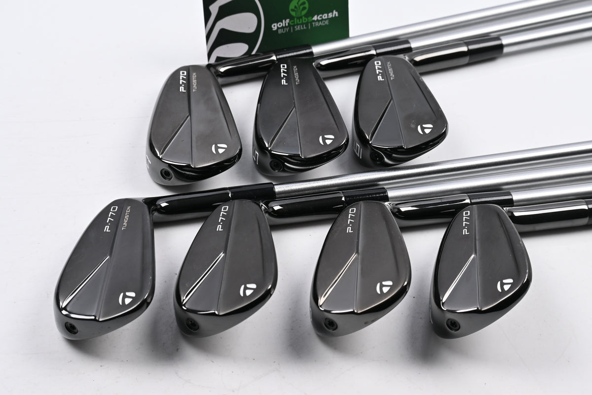 Taylormade P770 2023 Phantom Black Irons / 4-PW / Stiff Flex KBS Tour