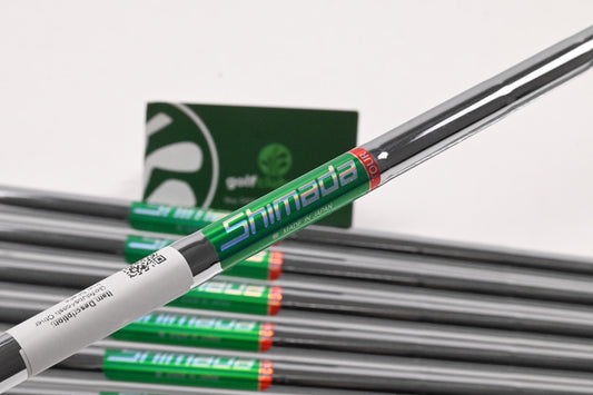 Shimada Tour Iron Shafts / X-Flex / Set Of 7 / 0.355" Tip