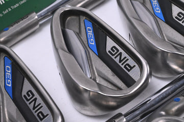 Ping G30 Irons / 5-PW+SW / Blue Dot / Regular Flex Ping CFS Distance Shafts