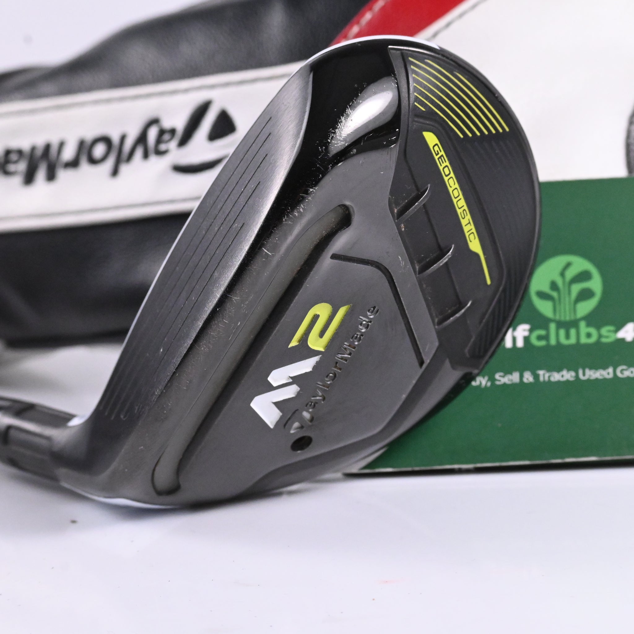 Left Hand Taylormade M2 2017 #3 Hybrid / 19 Degree / X-Flex Kuro Kage Silver 80