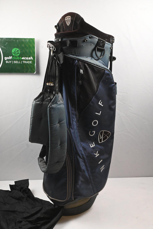 Nike Golf Stand Bag / 4-Way Divider / Navy, Grey