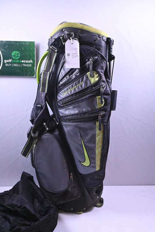 Nike SasQuatch Stand Bag / 14-Way Divider / Grey, Green