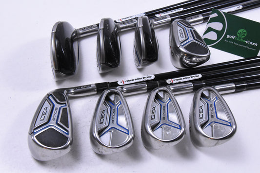 Adams Idea A7 OS Hybrid Combo Irons / 3-5H+6-PW / Regular Flex ProLaunch Axis