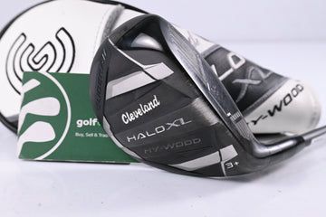 Cleveland Halo XL Hy-Wood #3+ Hybrid / 17 Degree / Regular Flex Hzrdus Smoke Black