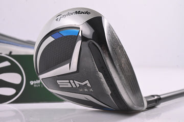 Taylormade SIM Max #3 Wood / 15 Degree / Stiff Flex Hzrdus Smoke Green 70 Shaft