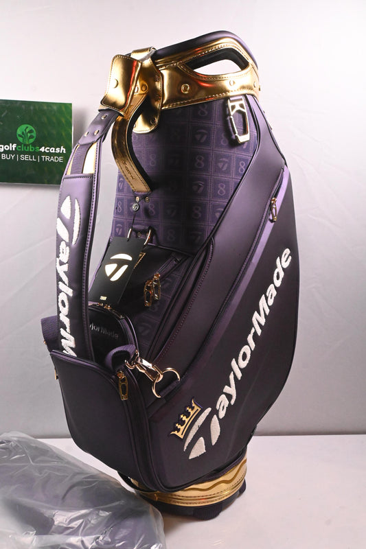 Taylormade 2024 British Open Limited Tour Bag / 6-Way Divider / Purple, Gold