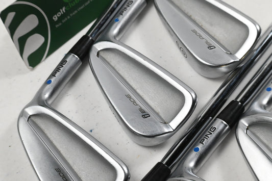 Ping iBlade Irons / 4-PW / Blue Dot / Stiff Flex Dynamic Gold S300 Shafts