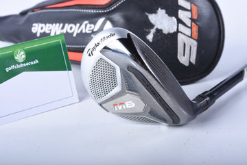 Taylormade M6 #3 Hybrid / 19 Degree / Stiff Flex Fujikura Atmos Orange 7 Shaft