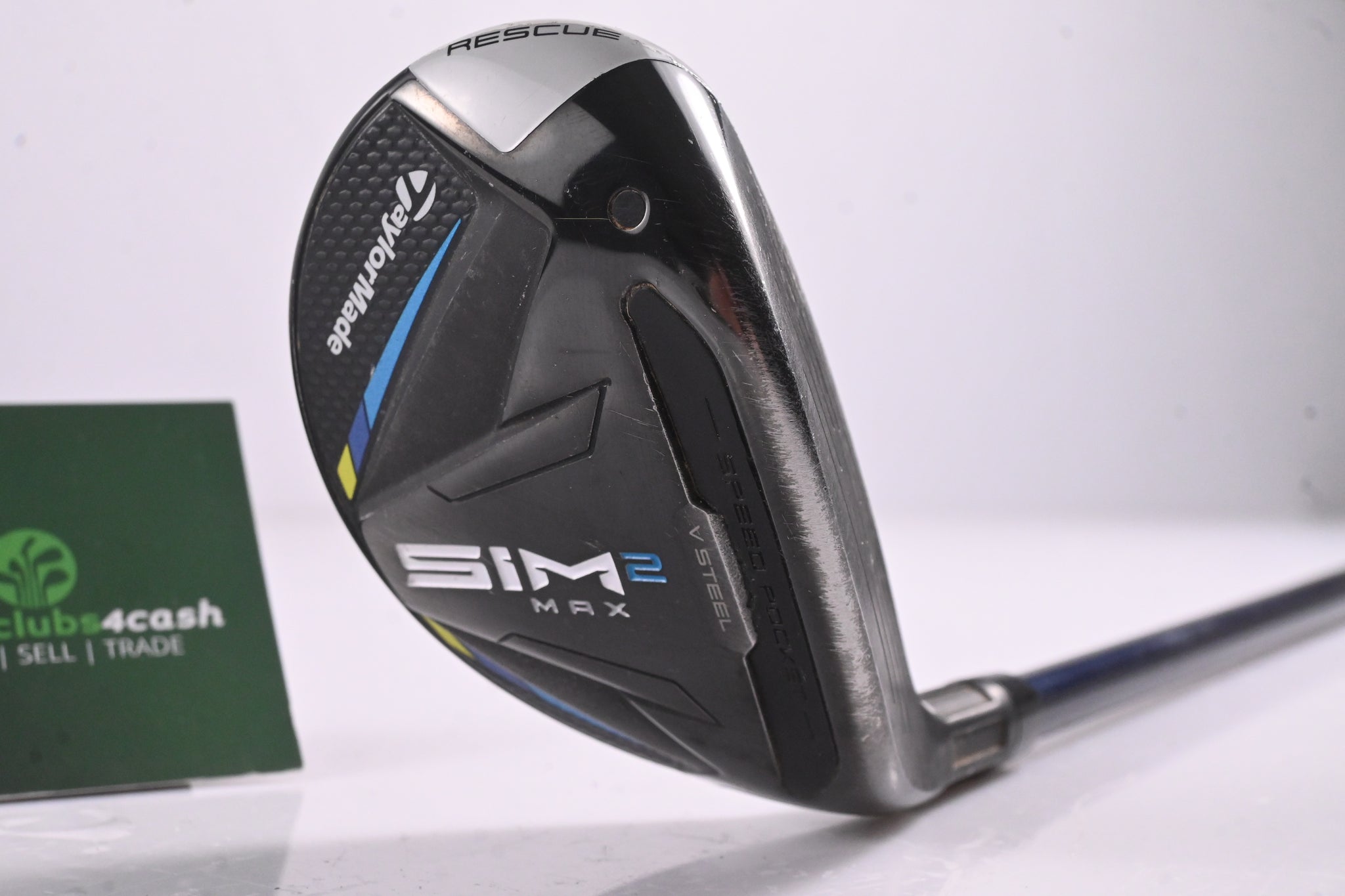 Taylormade SIM2 Max #4 Hybrid / 22 Degree / Regular Flex Ventus Blue 6 Shaft