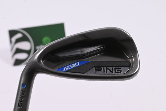 Left Hand Ping G30 #8 Iron / 35 Degree / Blue Dot / Stiff Flex Ping CFS Distance