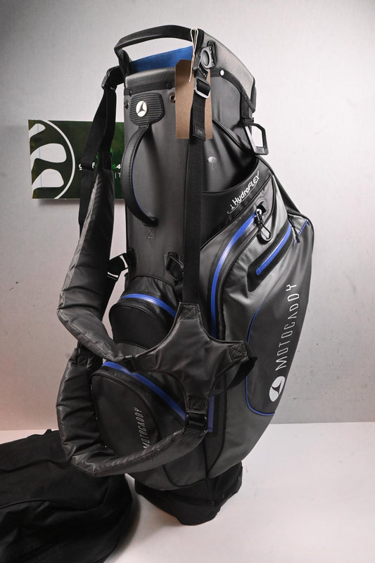 Motocaddy HydroFlex Stand Bag / 5-Way Divider / Grey & Blue