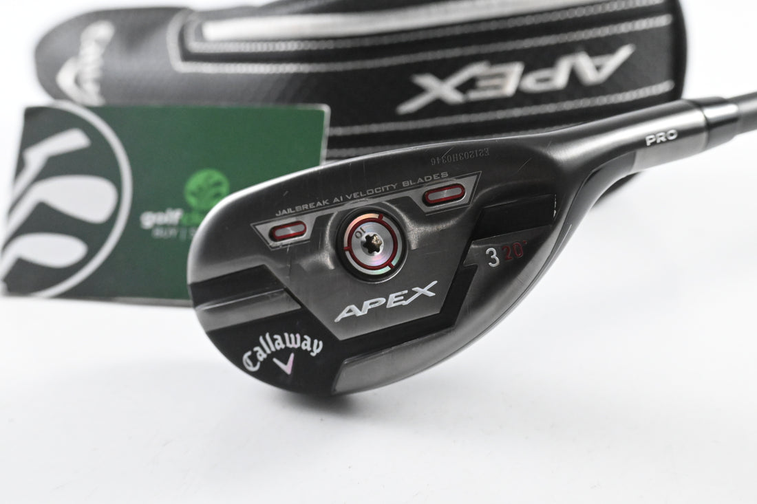 Callaway Apex Pro 21 #3 Hybrid / 20 Degree / Regular Flex MMT 70 Shaft