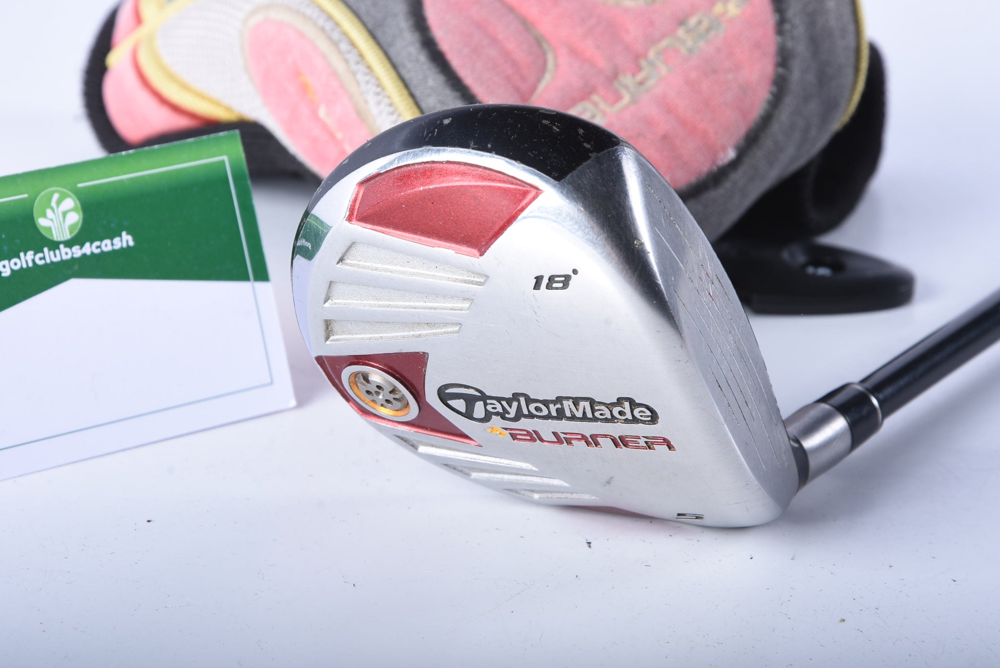 Taylormade Burner 2007 #5 Wood / 18 Degree / Regular Flex Taylormade Reax 50