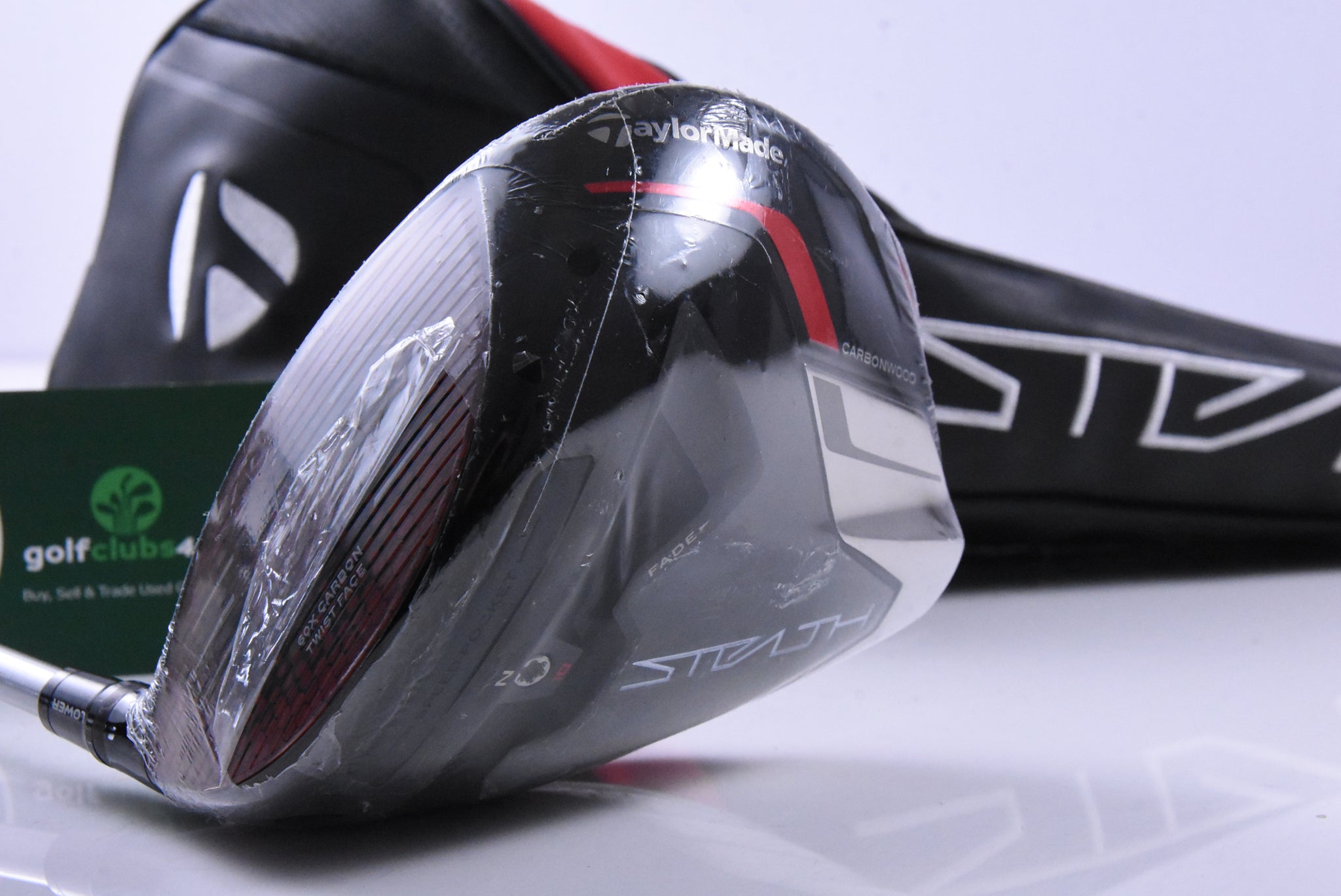 Left Hand Taylormade Stealth Plus Driver / 9 Degree / X-Flex Aldila Ascent Red 60