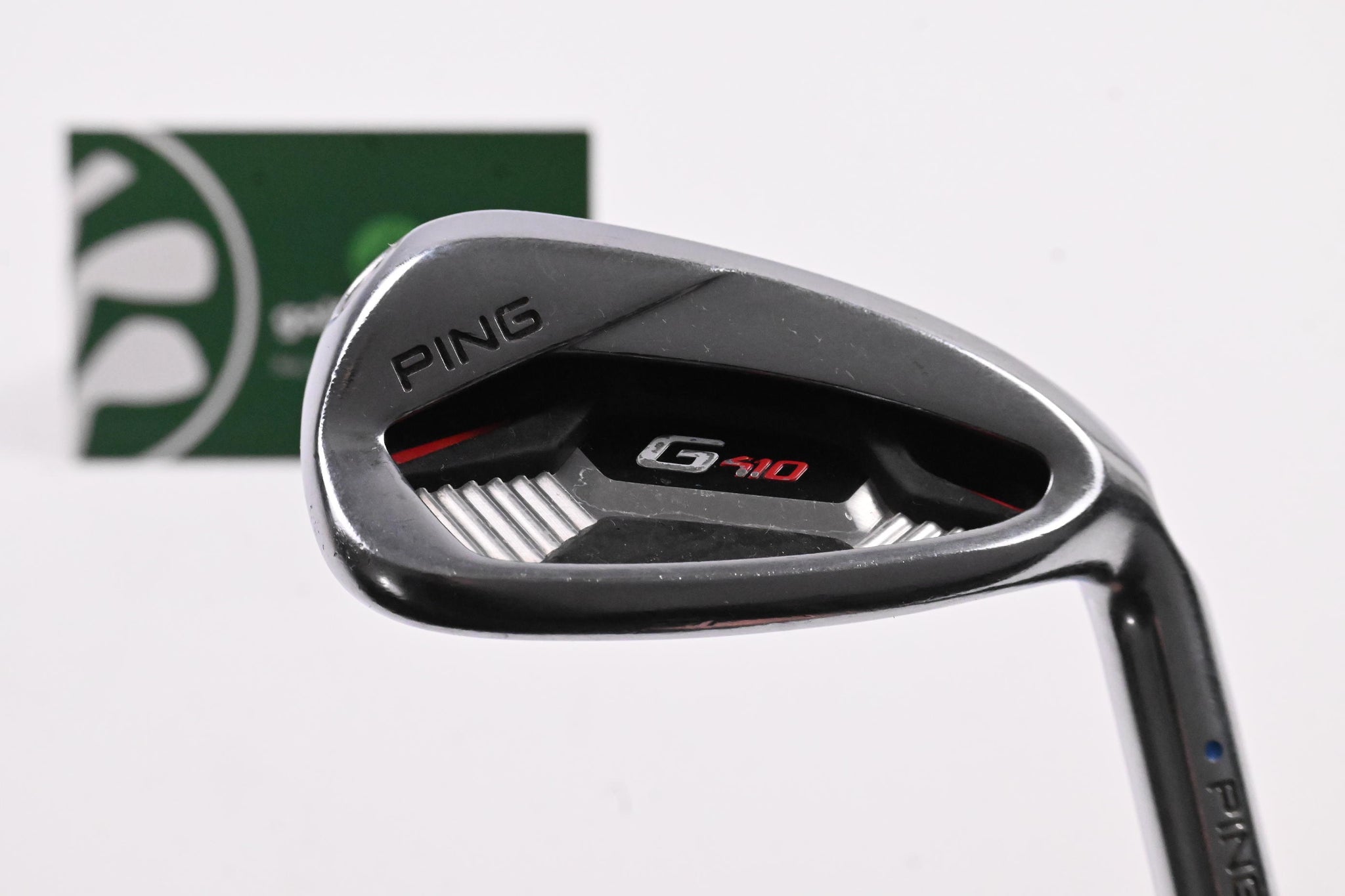 Ping G410 #9 Iron / Blue Dot / Regular Flex Ping AWT 2.0