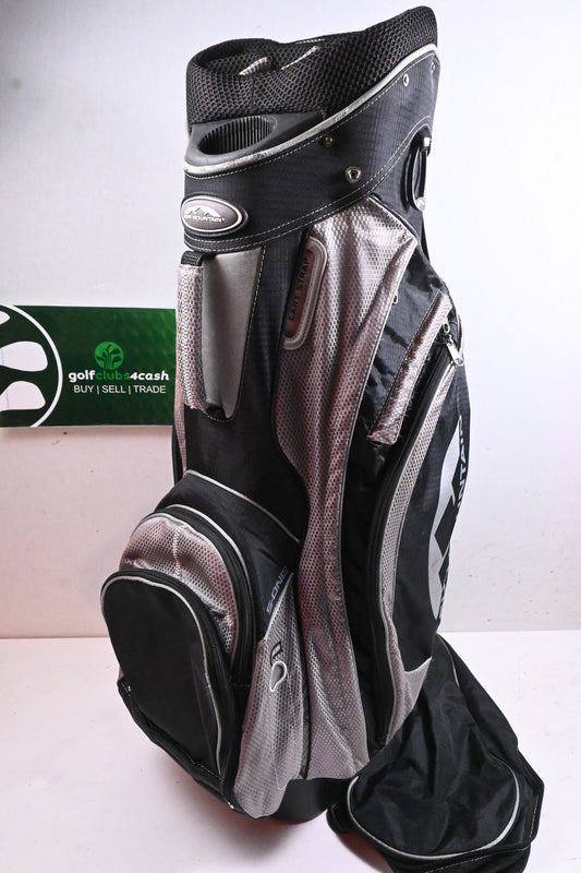 Sun Mountain Cart Bag / 14-Way Divider / Black & Silver