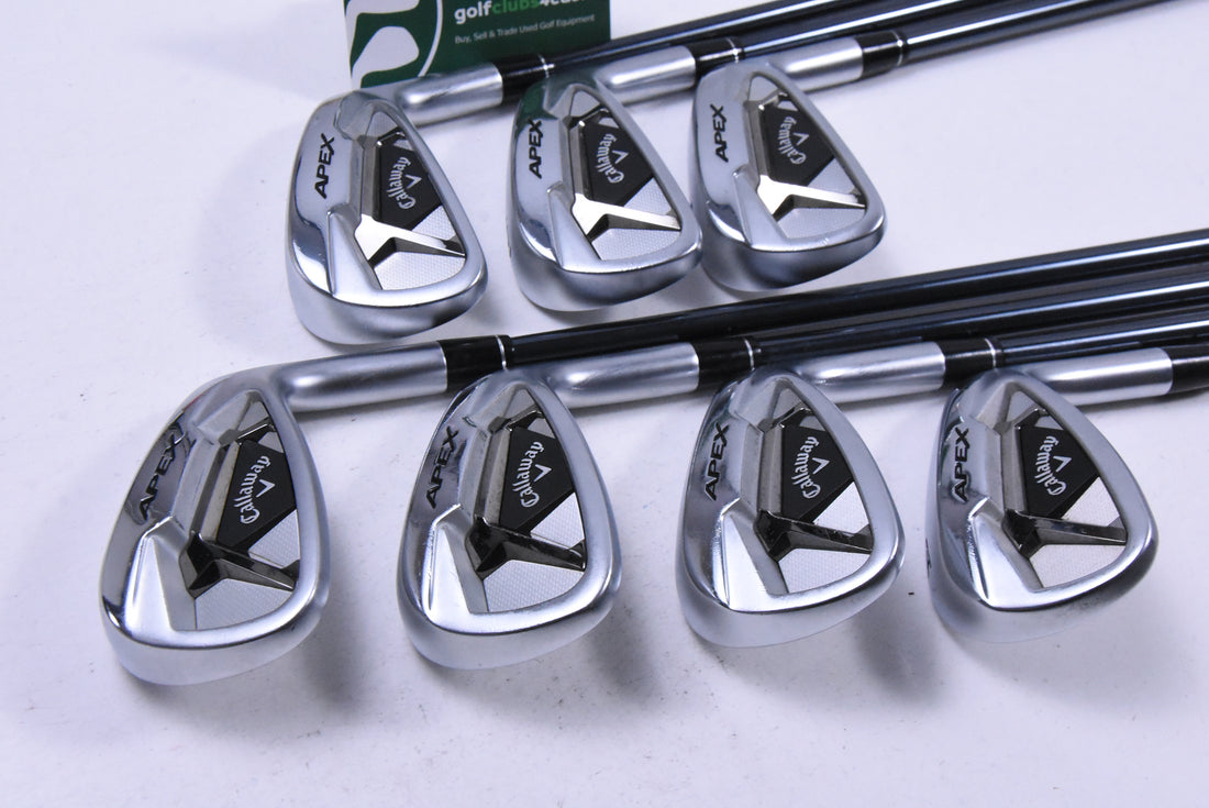 Callaway Apex 21 Irons / 4-PW+AW / Stiff Flex UST Recoil Dart 75 Shafts