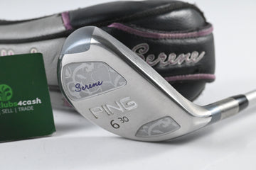 Ladies Ping Serene #6 Hybrid / 30 Degree / Ladies Flex Ping ULT 210 Shaft