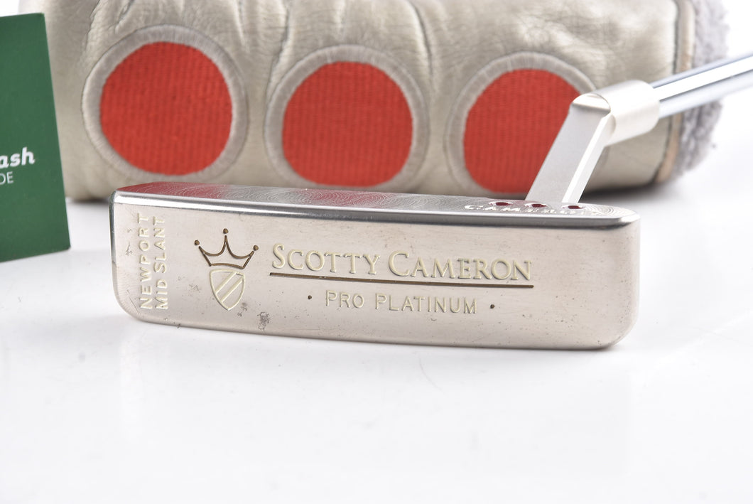 Scotty Cameron Pro Platinum Newport Mid Slant Putter / 35 Inch
