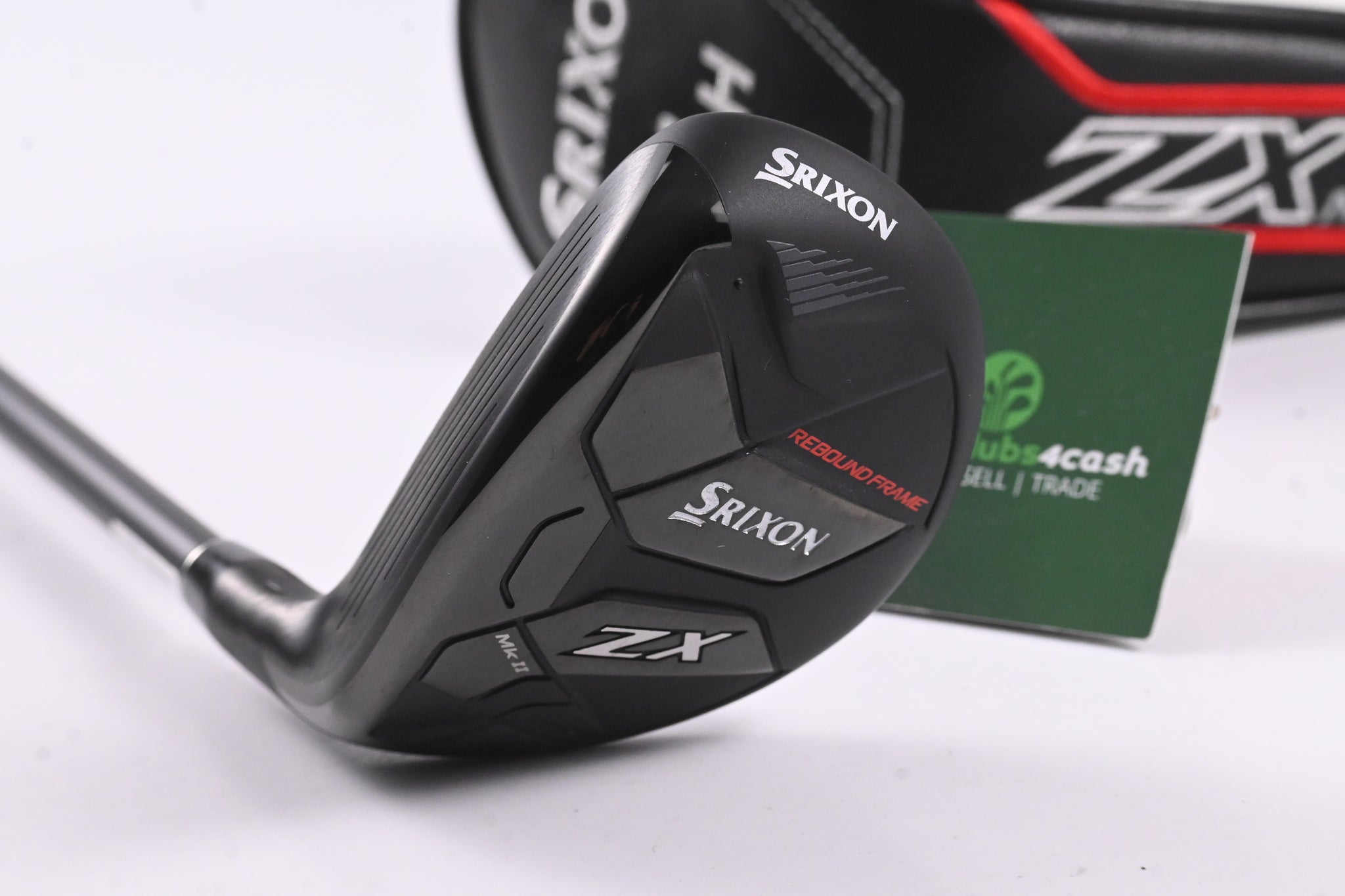 Left Hand Srixon ZX Mk II 2023 #4 Hybrid / 22 Degree / Regular Flex Miyazaki 7