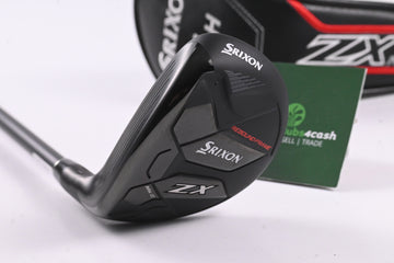 Left Hand Srixon ZX Mk II 2023 #4 Hybrid / 22 Degree / Regular Flex Miyazaki 7